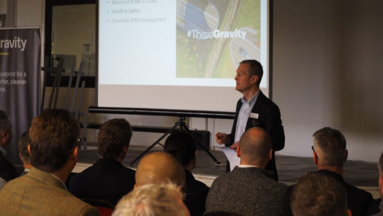 Paul Lowndes welcoming attendees